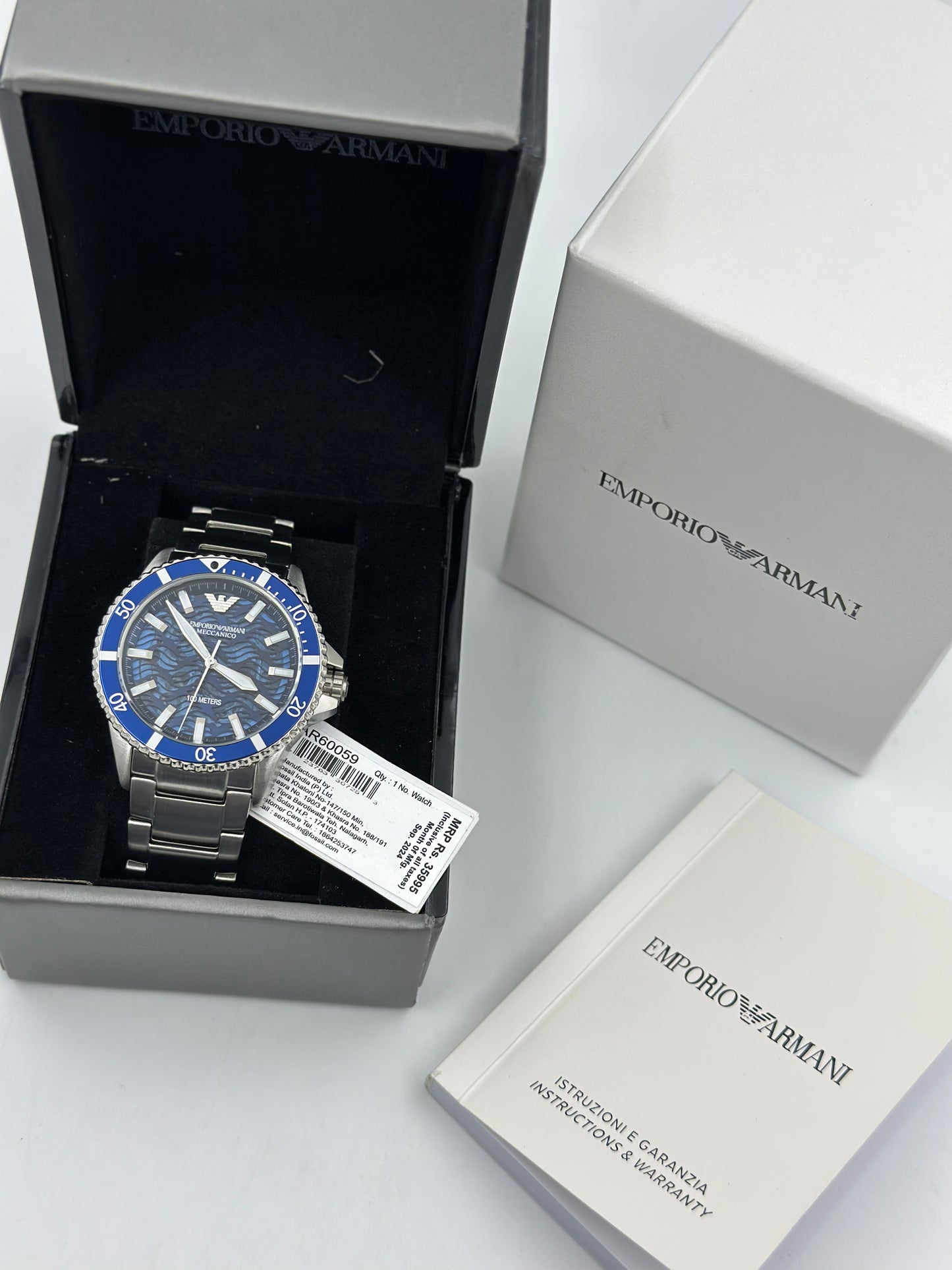 Emporio Armani AR60059 Analog Watch for Men