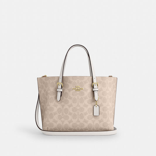COACH Mollie Tote Bag 25 In Signature Canvas
